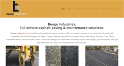 Desktop Screenshot of bengeindustries.com